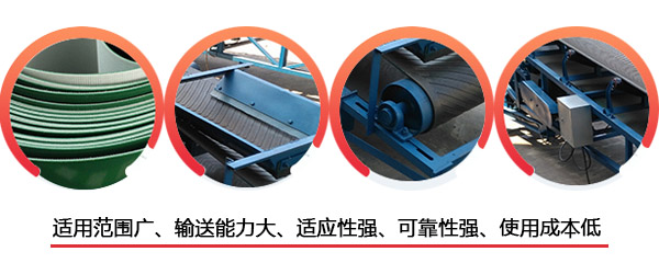 皮帶輸送機特點