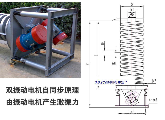 DZC垂直振動(dòng)提升機(jī)構(gòu)造