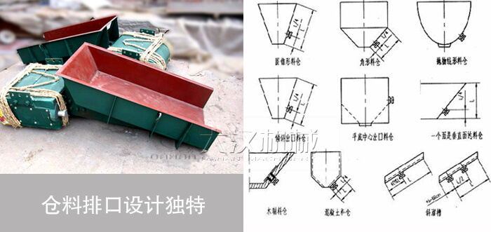 電磁振動(dòng)給料機(jī)倉(cāng)料排口設(shè)計(jì)獨(dú)特