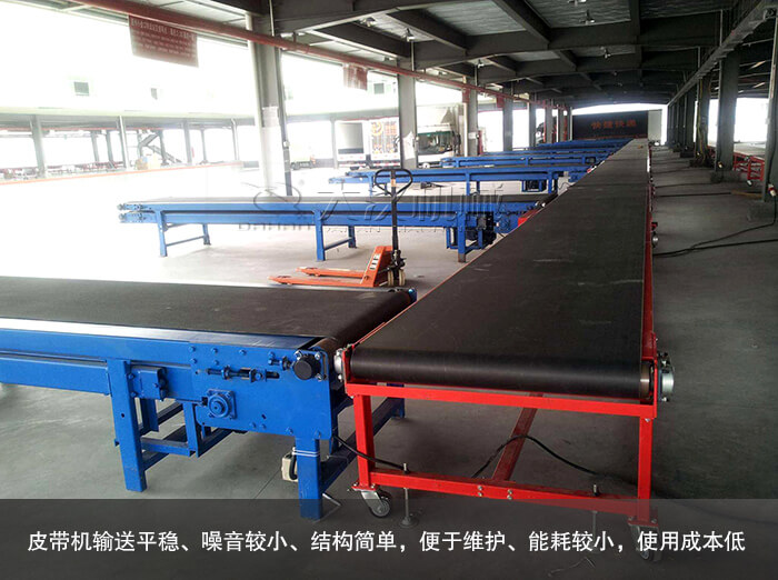 皮帶伸縮輸送機(jī)的特點(diǎn)