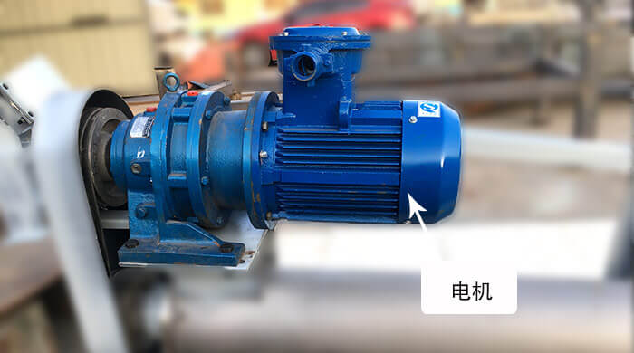 螺旋輸送機(jī)電機(jī)配置
