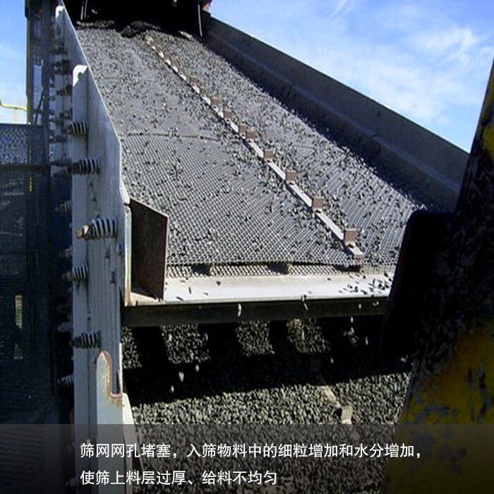 脫水振動篩的脫水效果不理想