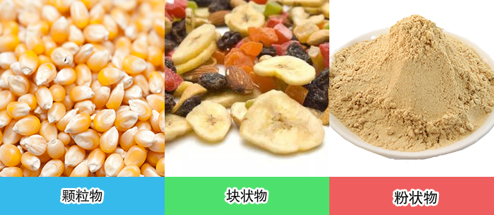 直線振動篩適用物料