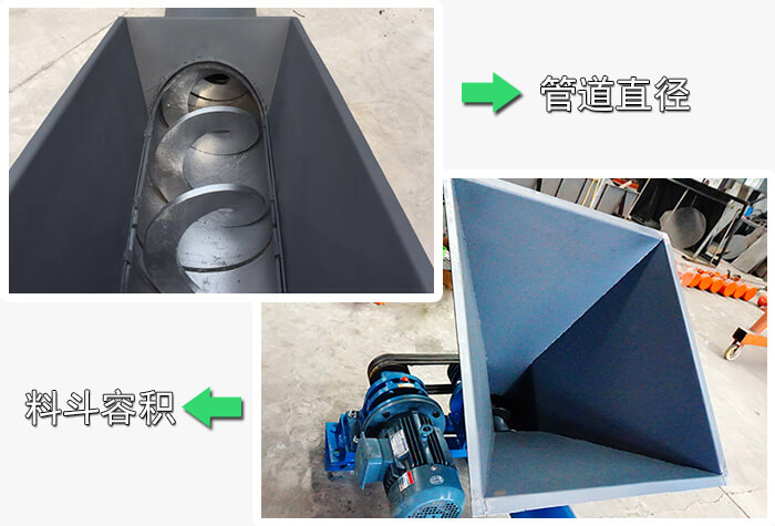 無軸螺旋輸送機部件