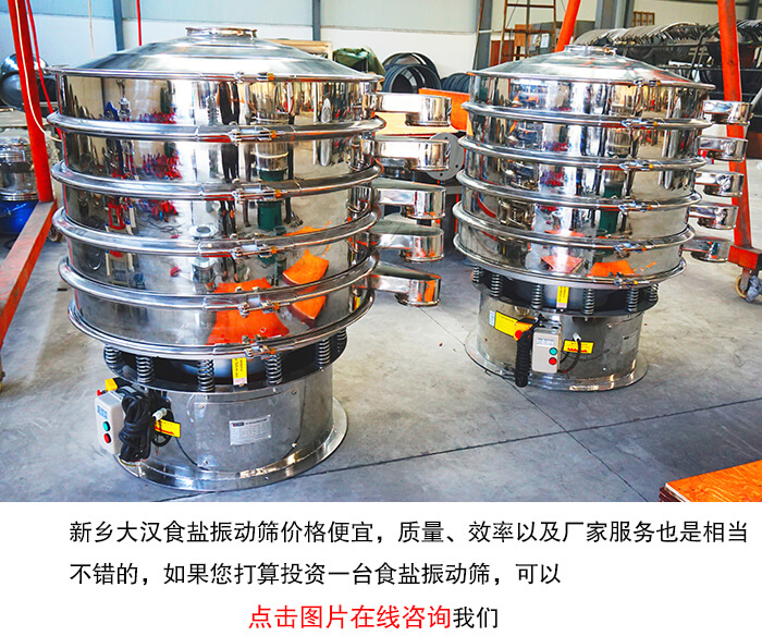 大漢食鹽振動(dòng)篩廠家