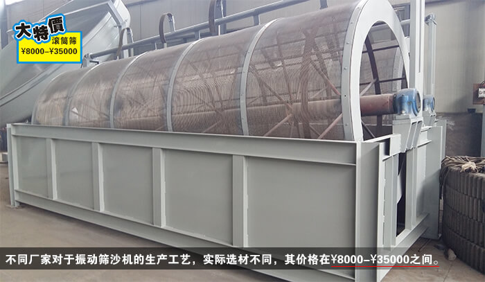 振動篩沙機(jī)價格