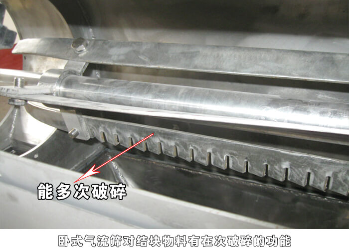 臥式氣流篩功能