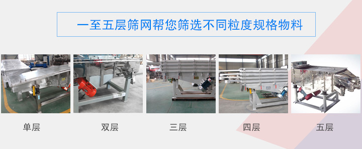 不銹鋼直線振動(dòng)篩層數(shù)